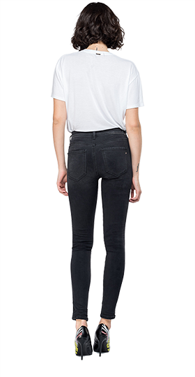 HYPERFLEX CLOUDS NEW LUZ 11.5OZ　ストレッチ ブラックデニム 詳細画像